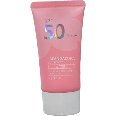Laikou Japan Sakura Face Sunscreen, SPF50 Pa Plus Plus Plus 50 gm - 6925464083755 - Rokomari product